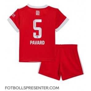 Bayern Munich Benjamin Pavard #5 Hemmatröja Barn 2022-23 Kortärmad (+ korta byxor)